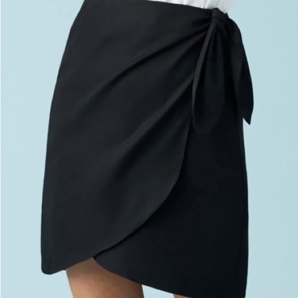 Vetta Wrap Skirt Black SM